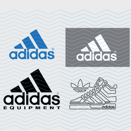 👟 Adidas Logo Pack Bundle - SVG, PNG, EPS Files